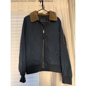 Vintage Abercrombie and Fitch Bomber Jacket Size L